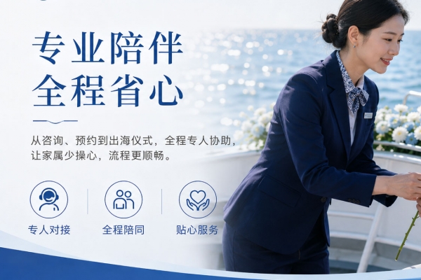 天津海葬怎么预约？从咨询、确定人数到确认出海日期详细流程